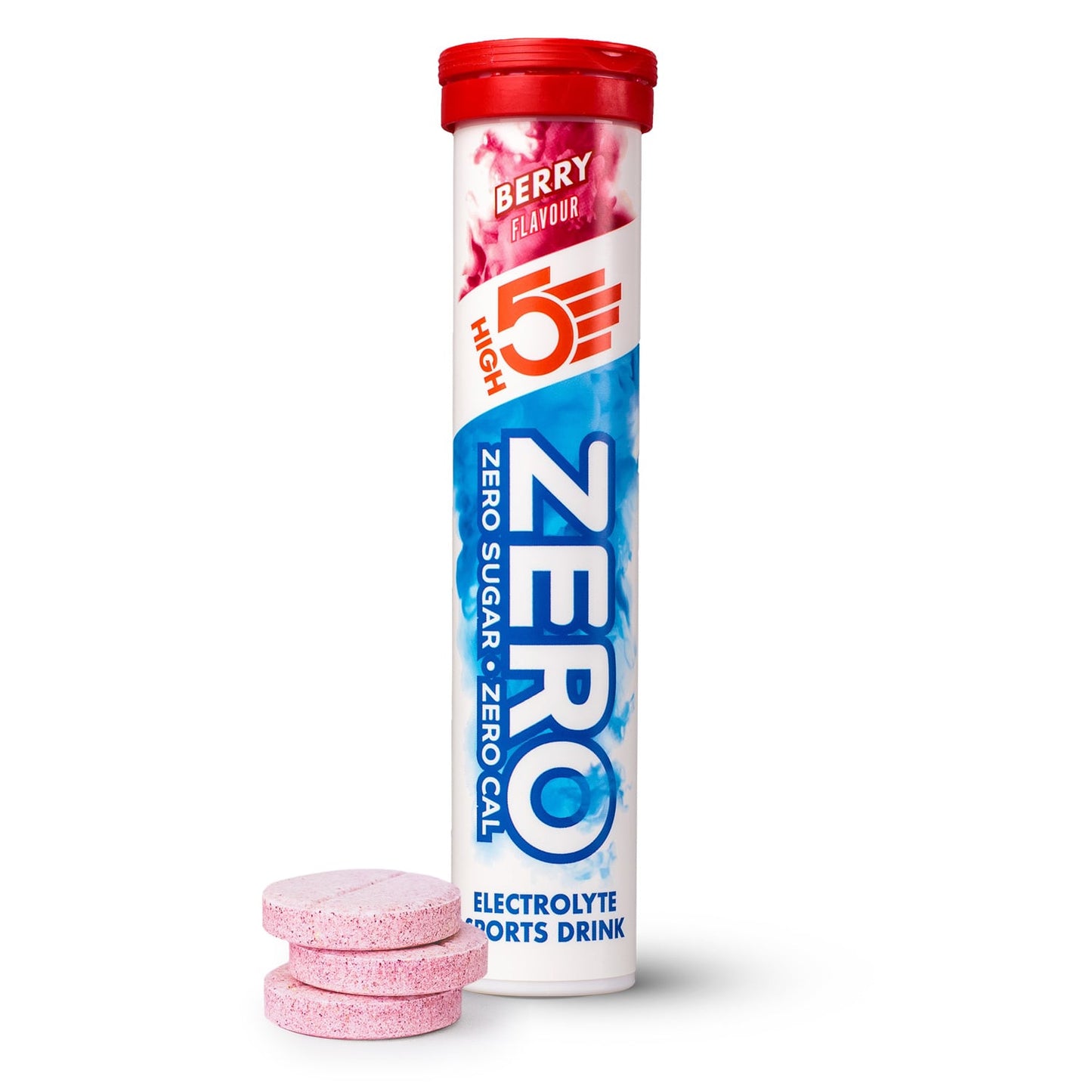 High5 ZERO elektrolyten hydratatie (20 tabletten) fruit rood