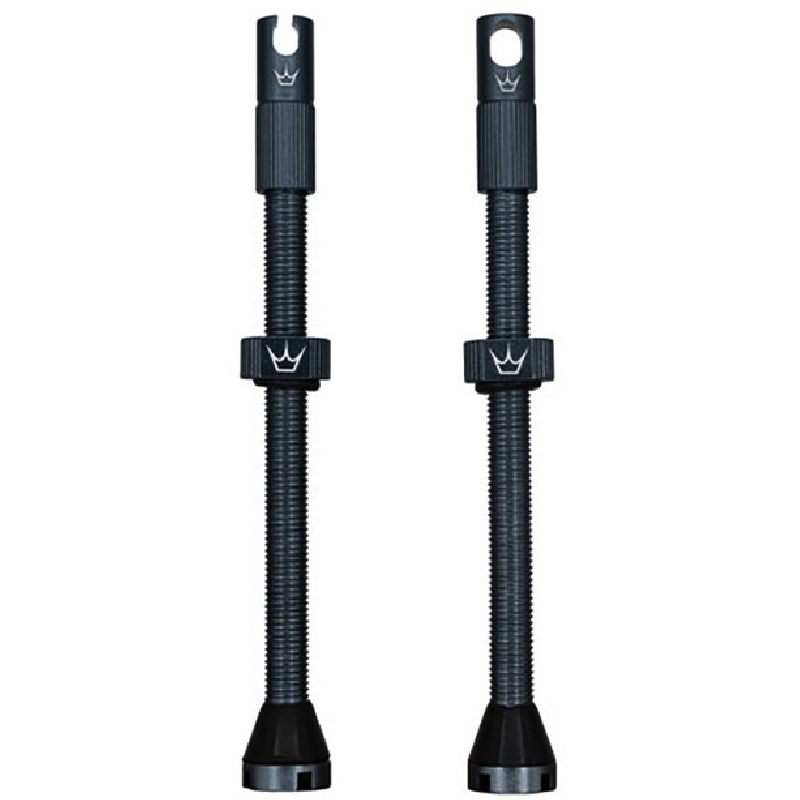 Valves Tubeless PEATY'S x Chris King MK2 Presta 80 mm (x2) Gris
