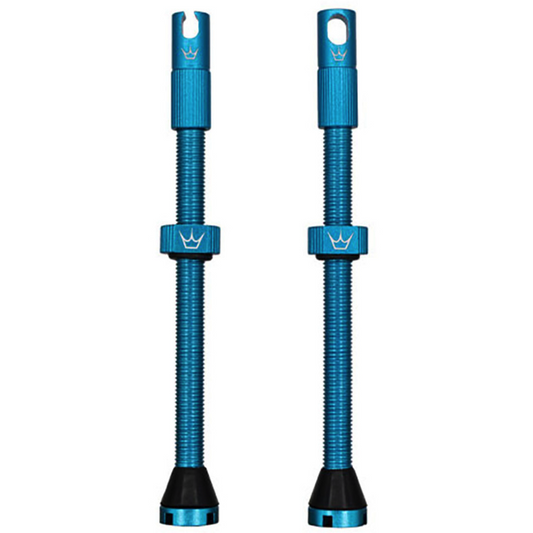 Valves Tubeless PEATY'S x Chris King MK2 Presta 80 mm (x2) Turquoise