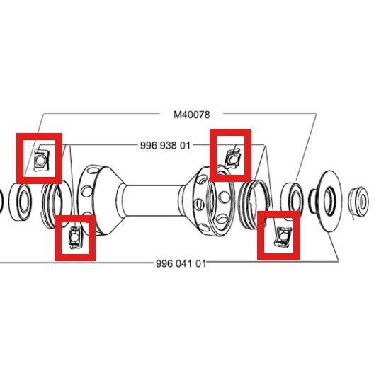 2 ZILVEREN MAVIC TRACOMP RINGEN + CLIPS