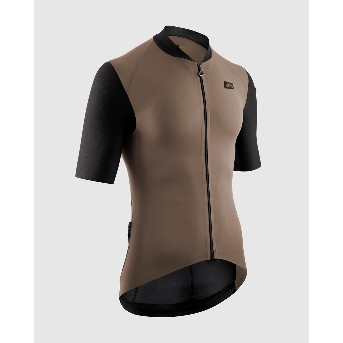 ASSOS EQUIPE RS S11 Korte Mouw Trui Zwart/Beige