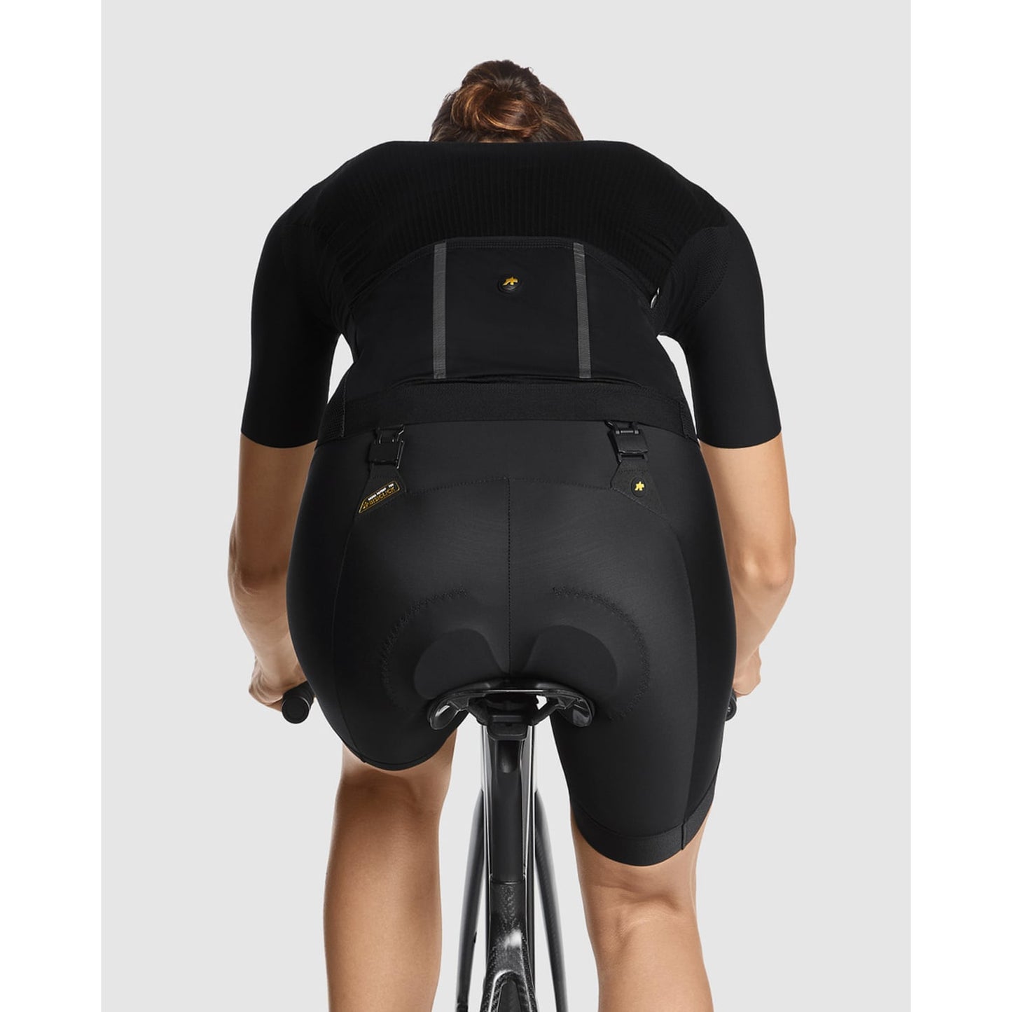 ASSOS UMA GTV C2 Dames Trui Korte Mouw Zwart
