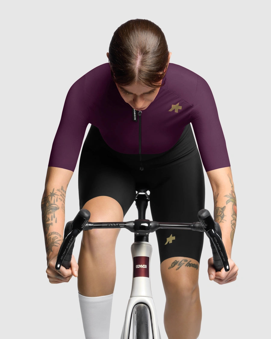 Maillot ASSOS UMA GTV S11 Manches Courtes Femme Violet