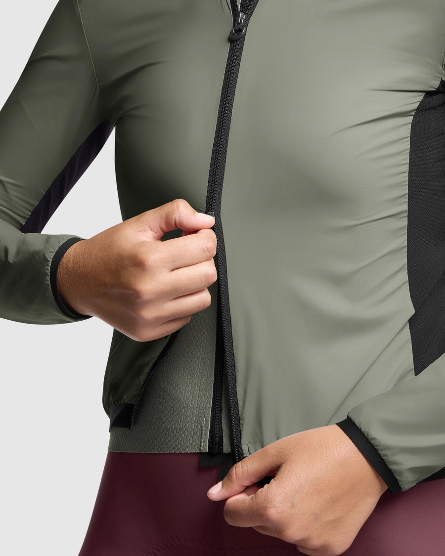 ASSOS UMA GT WIND S11 Jas Dames Groen