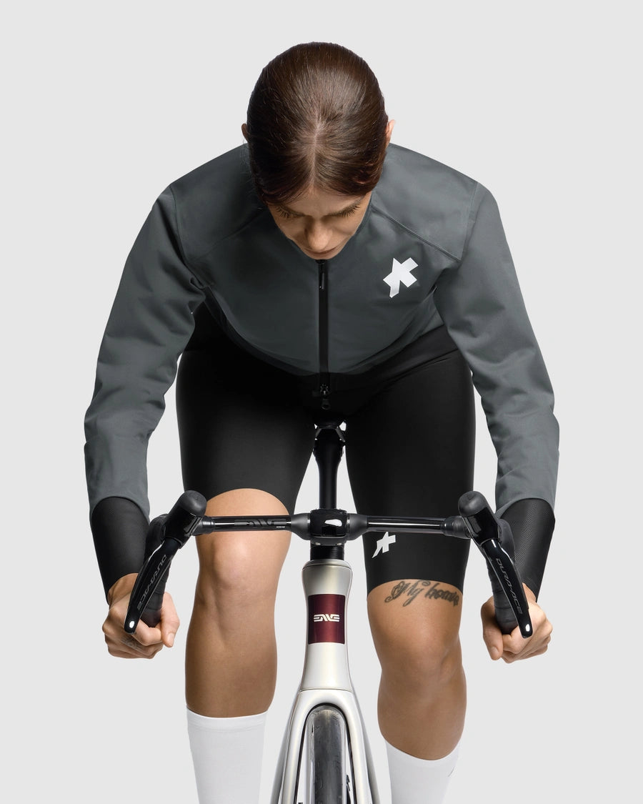 Jas ASSOS EQUIPE R RAIN S11 Dames Grijs