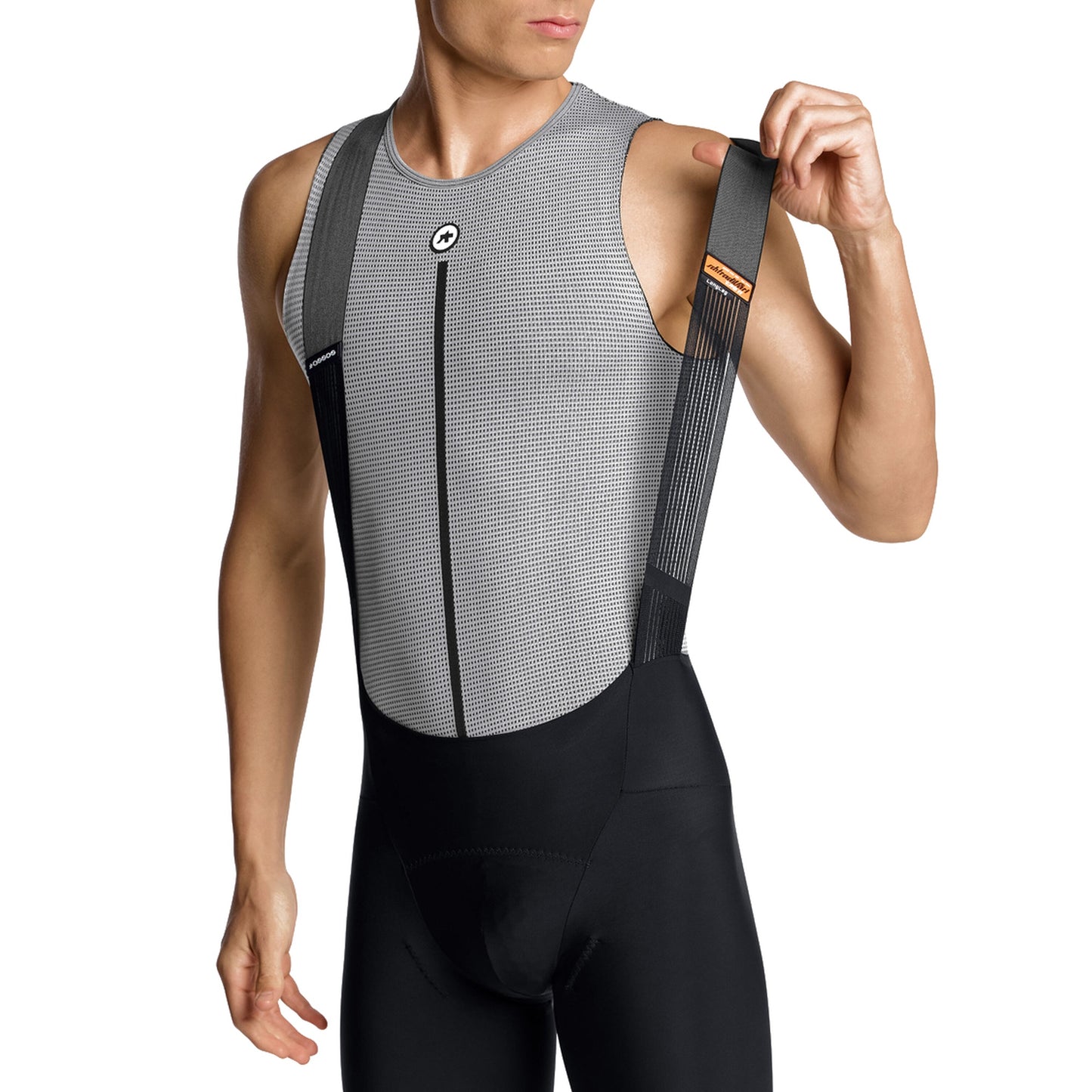 ASSOS NS SKIN LAYER P1 mouwloos ondergoed, grijs