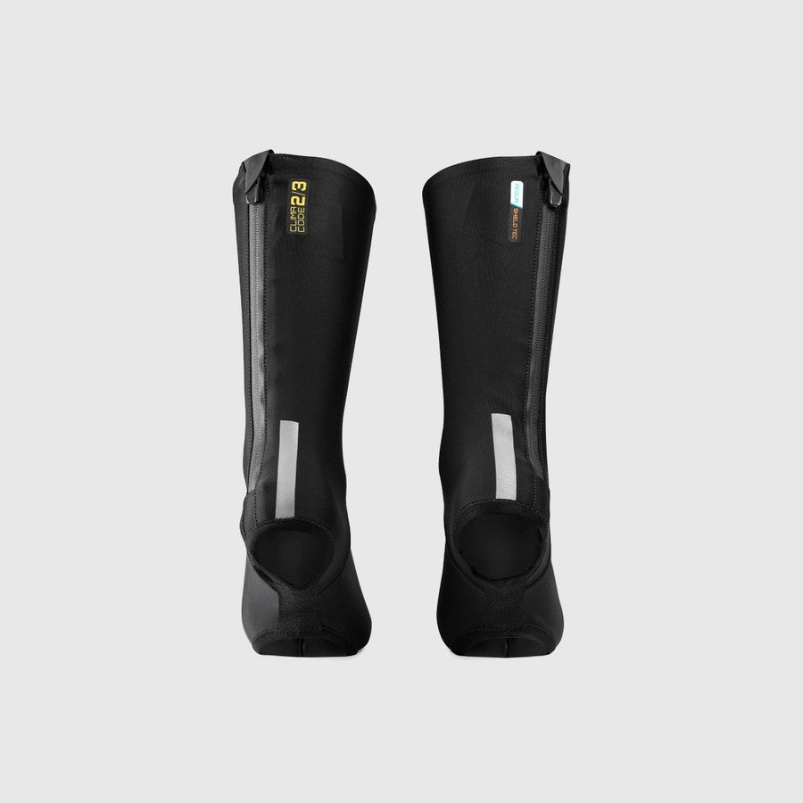 ASSOS RS SPRING FALL RAIN P1 Schoenovertrek Zwart