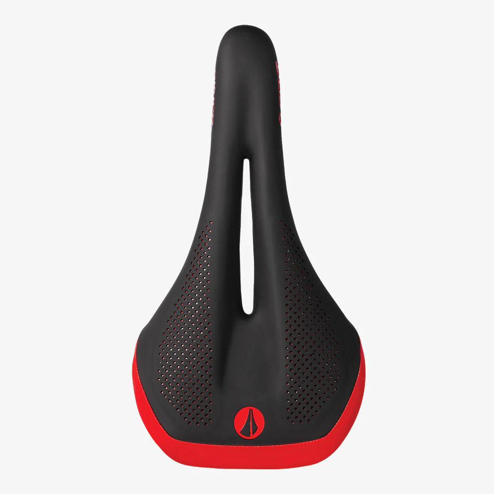 SDG ALLURE V2 Dameszadel Lux-Alloy Rails Zwart/Rood