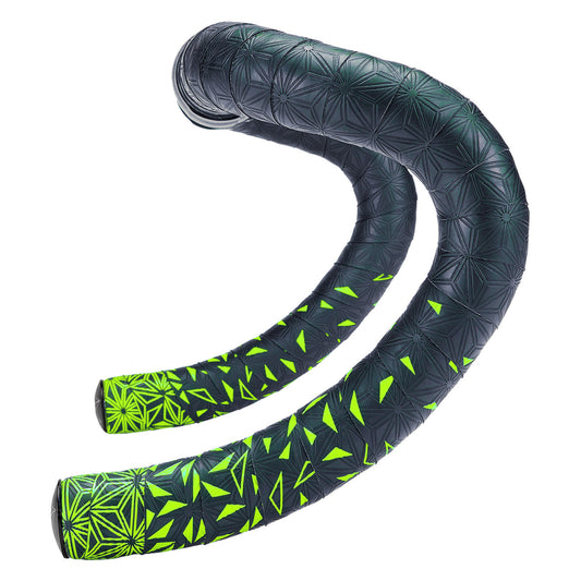 SUPACAZ SUPER STICKY KUSH STAR FADE Hanger Lint Zwart/Groen