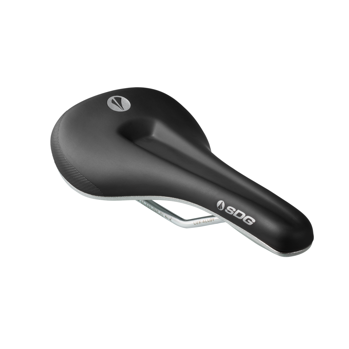 Selle SDG BEL-AIR V3 MAX Galactic Rails Lux-Alloy Noir/Argent