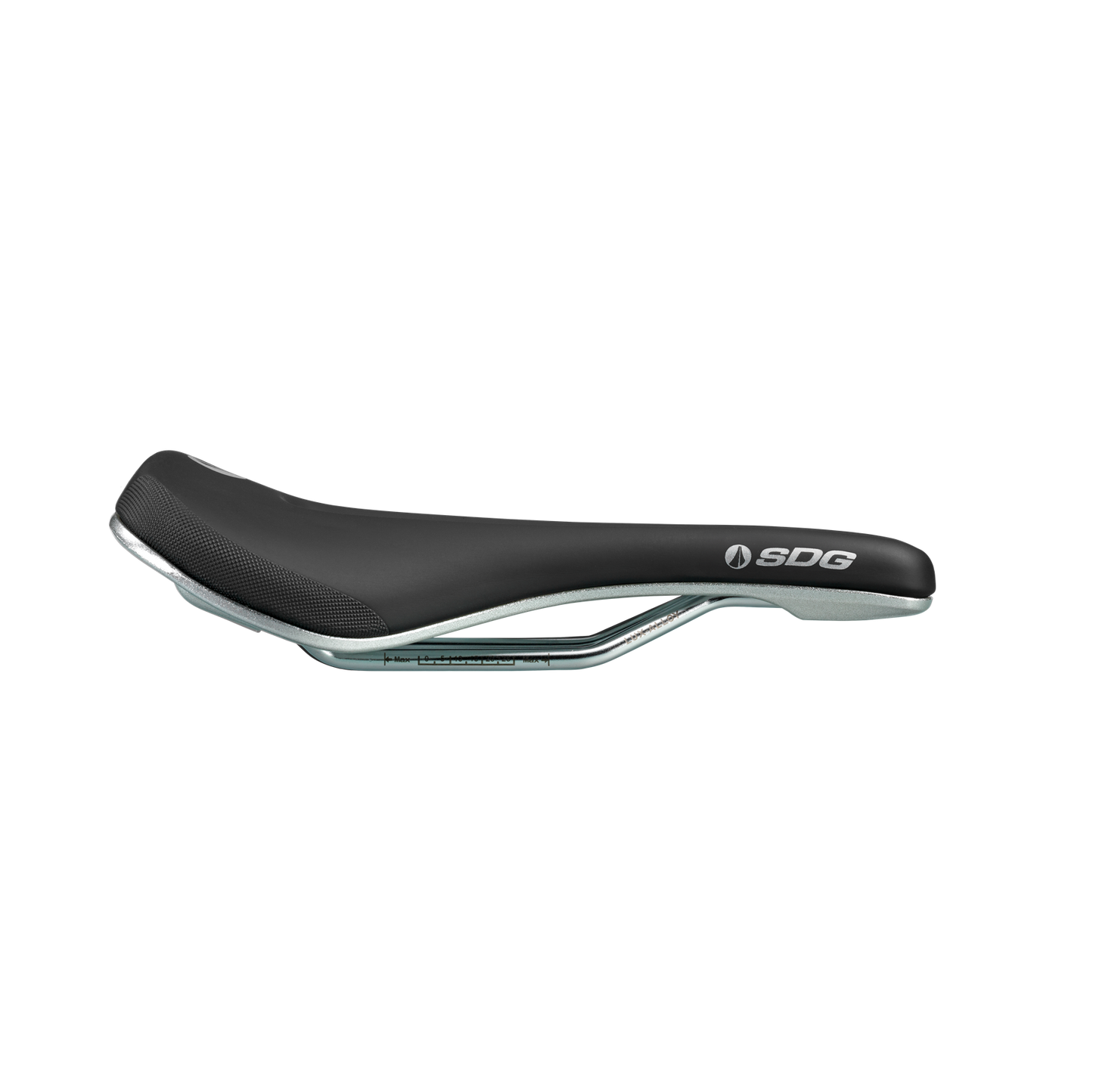 Selle SDG BEL-AIR V3 MAX Galactic Rails Lux-Alloy Noir/Argent