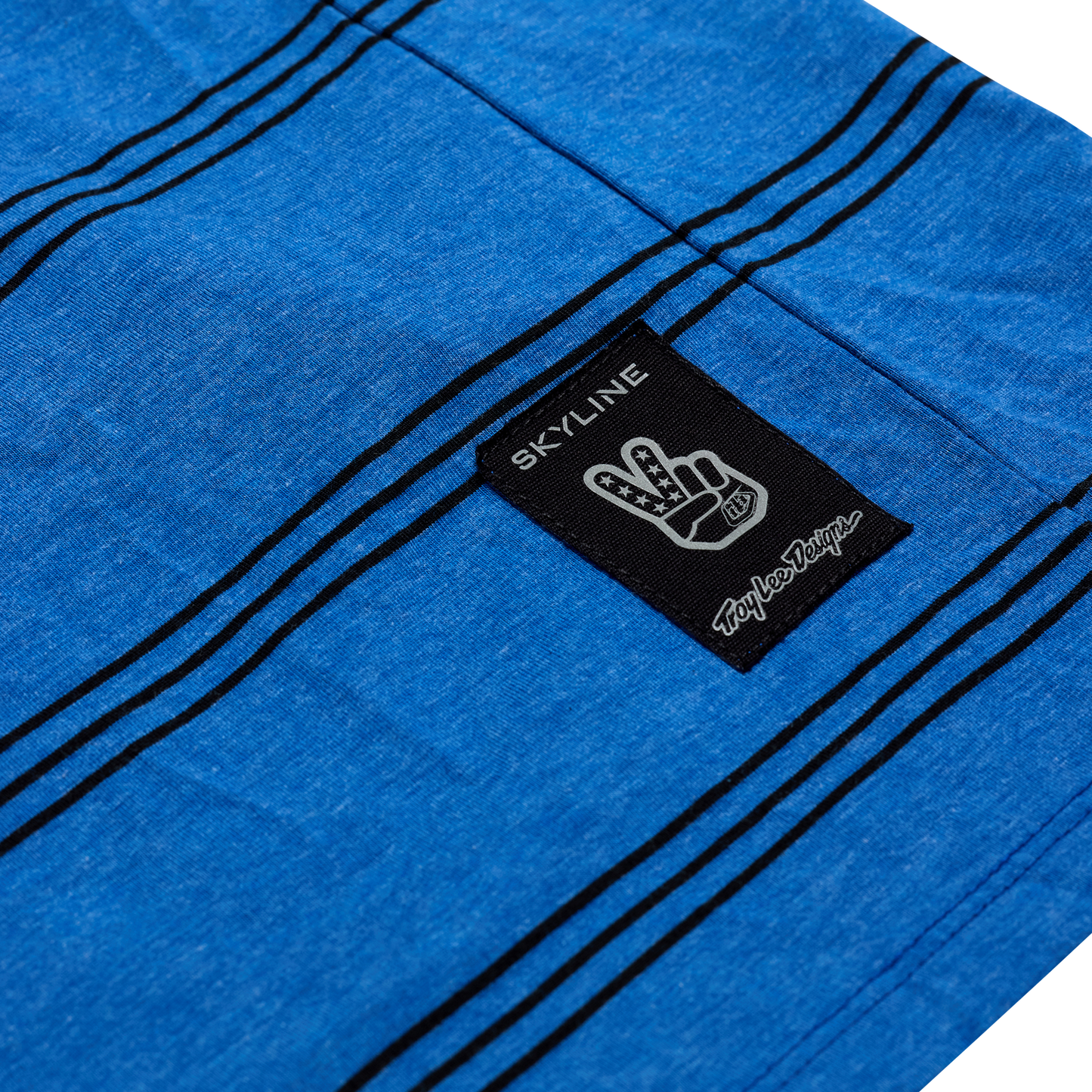 TROY LEE DESIGNS SKYLINE RIDE TEE WASH OUT Jersey Korte Mouw Blauw 2025