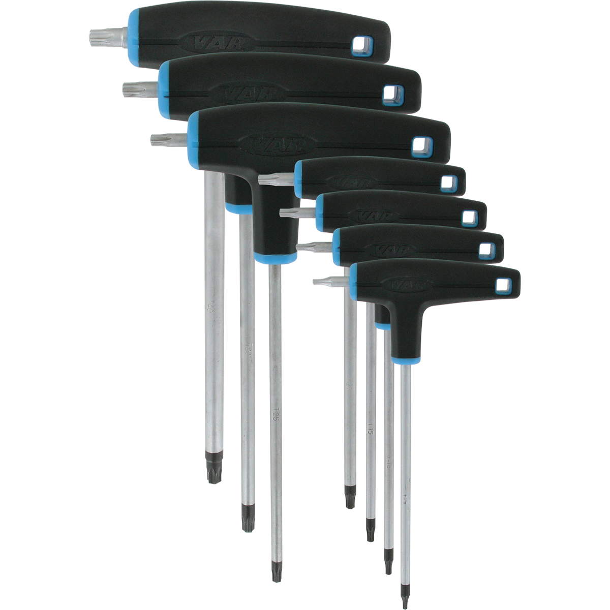 Jeu de 7 Clés Torx en T VAR CL-18200-07/40