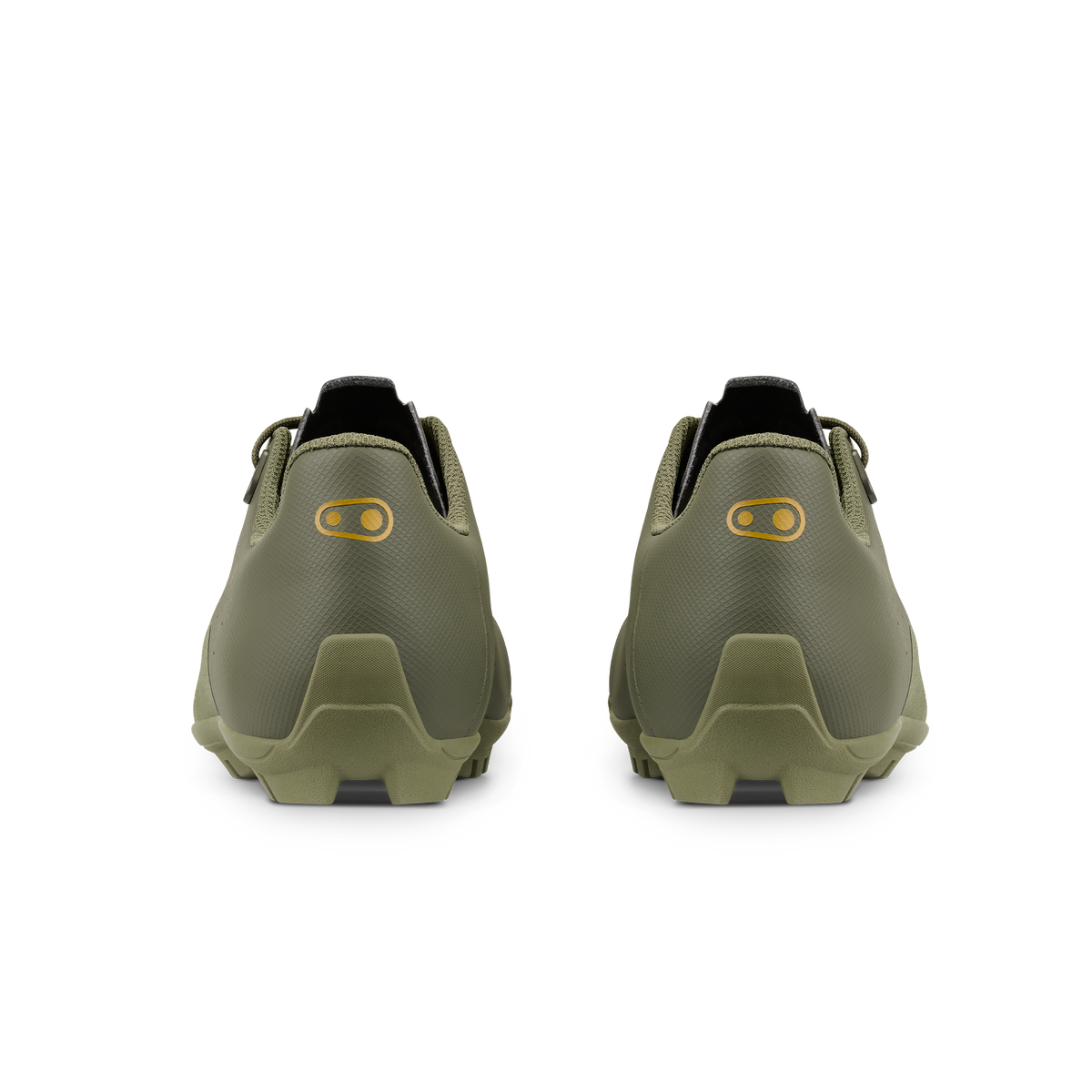 Crankbrothers Candy Lace MTB-/gravelschoenen kaki — achteraanzicht