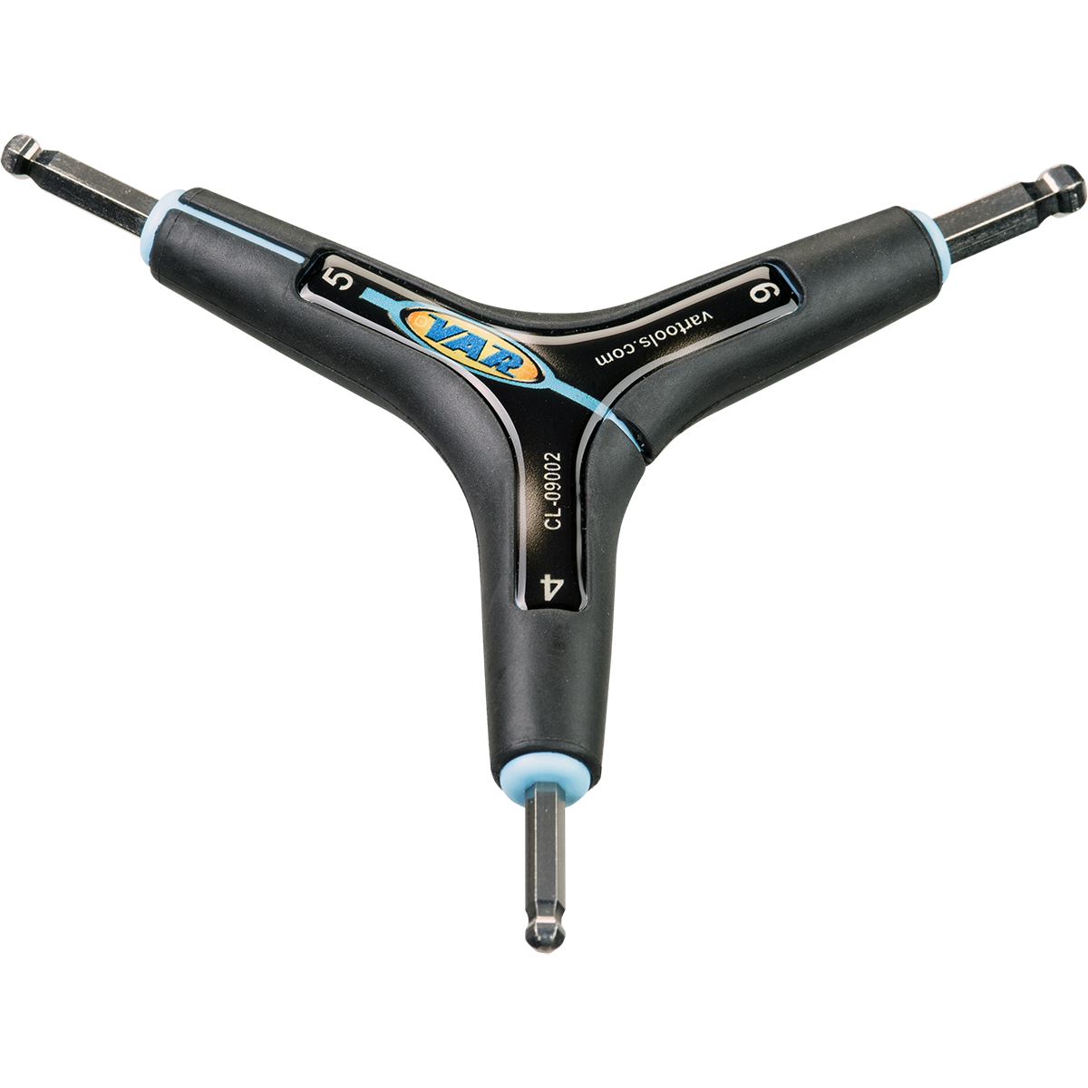 Clés Allen en Y 4/5/6 mm VAR CL-09002-C Tête Sphérique