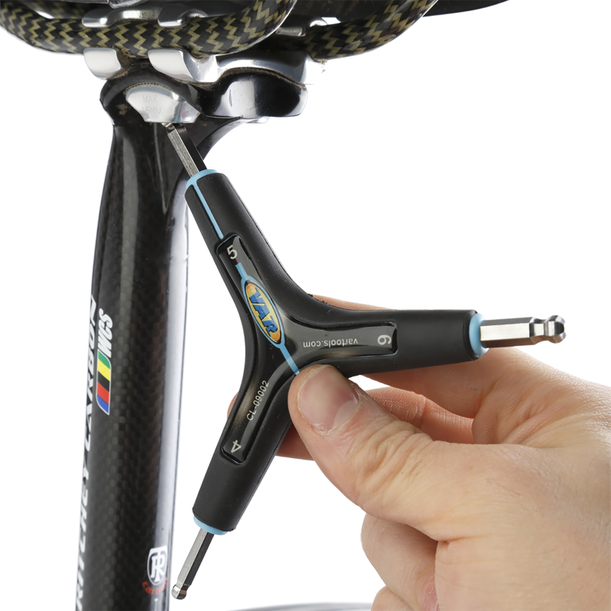 Clés Allen en Y 4/5/6 mm VAR CL-09002-C Tête Sphérique