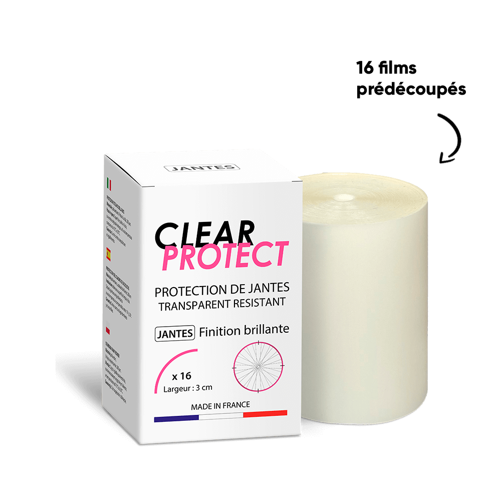 CLEARPROTECT Glanzende Zelfklevende Velgbescherming