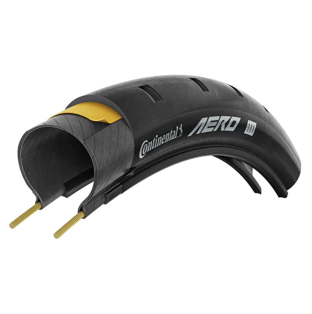 CONTINENTAL AERO 111 700x26c Tubeless Ready band Zwart