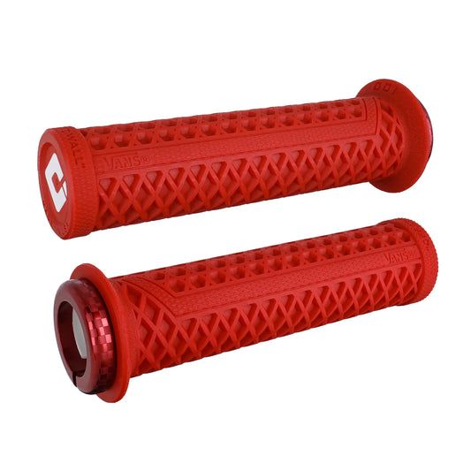 ODI VANS V2.1 Lock-On Handvatten 135 mm Rood