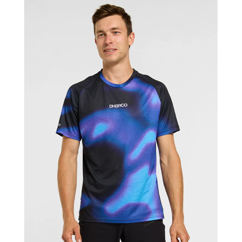 Maillot DHARCO VORTEX Manches Courtes Noir/Violet