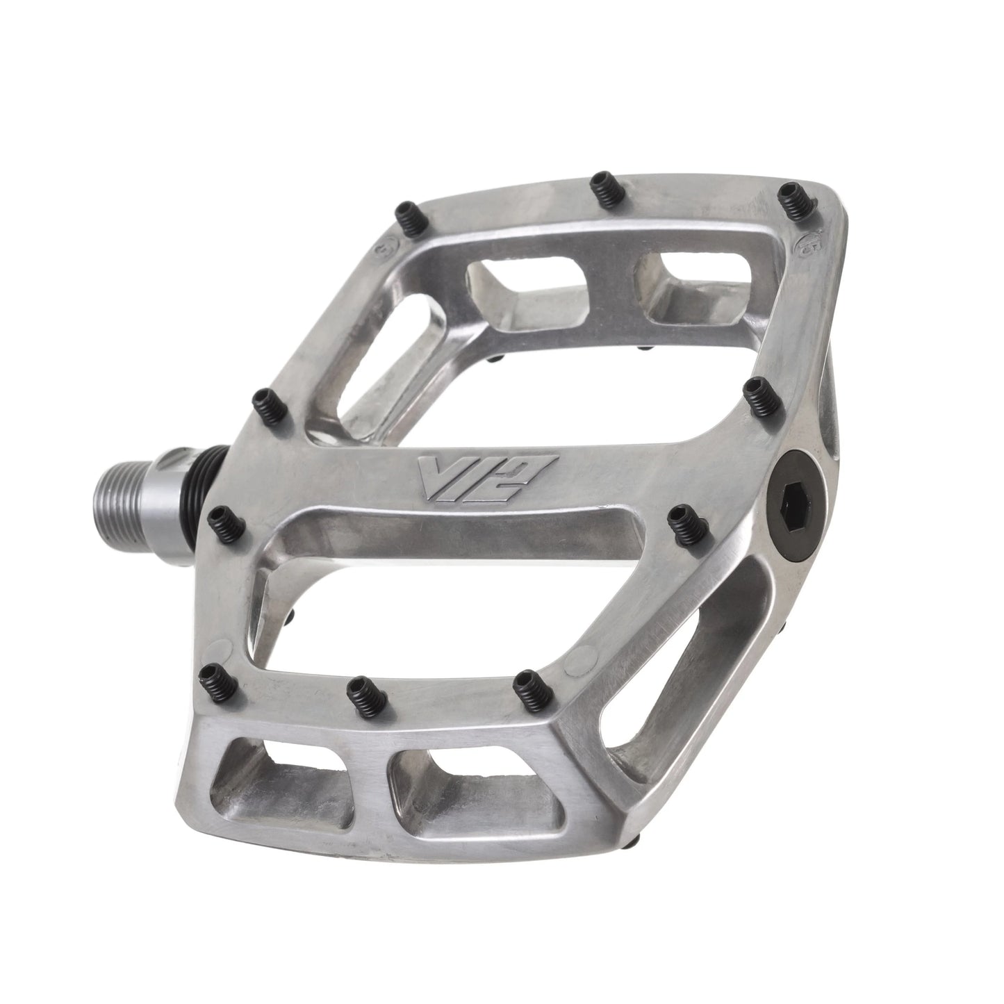 DMR V12 Silver platte pedalen