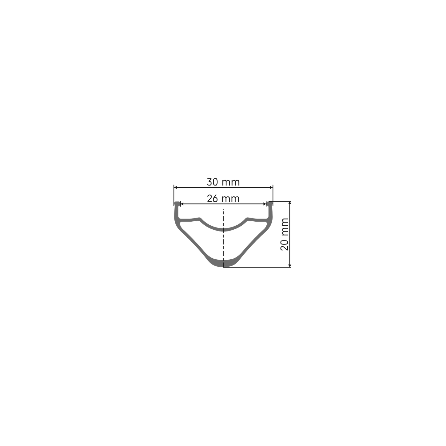 Roue Avant DT SWSISS G 1800 SPLINE 20 DISC Tubeless Ready (Center Lock)