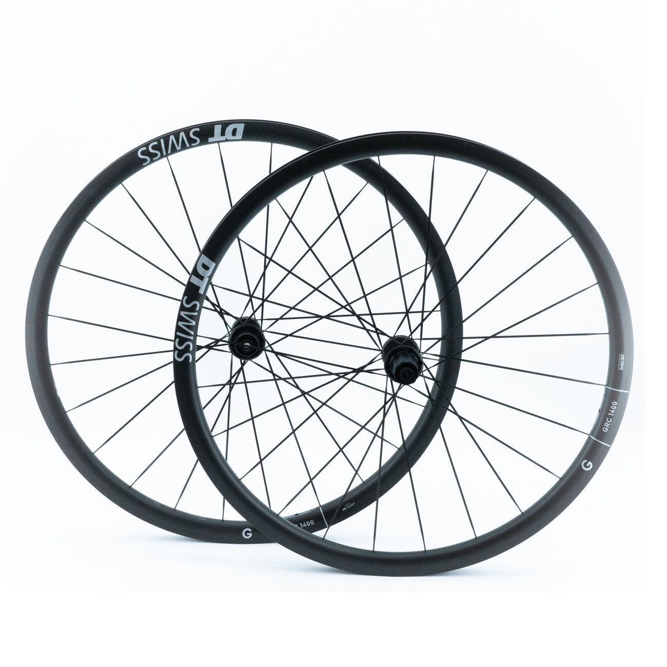 Paar DT SWISS GRC 1400 DICUT 30 DISC Tubeless Ready wielen (Centerlock)