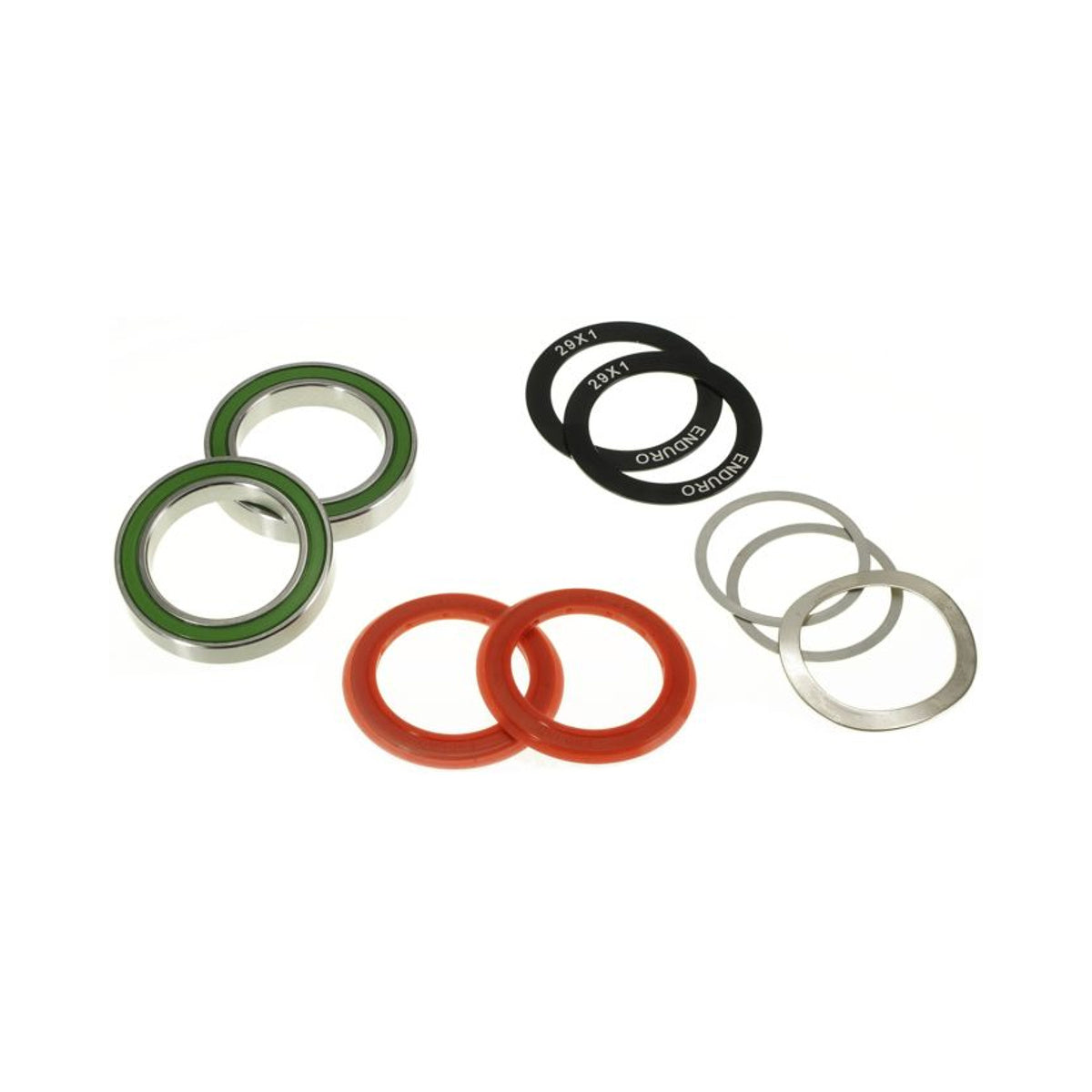 Lagerset voor Trapas-huis ENDURO BEARINGS Inox Schuincontact DUB (29 x 42 mm)