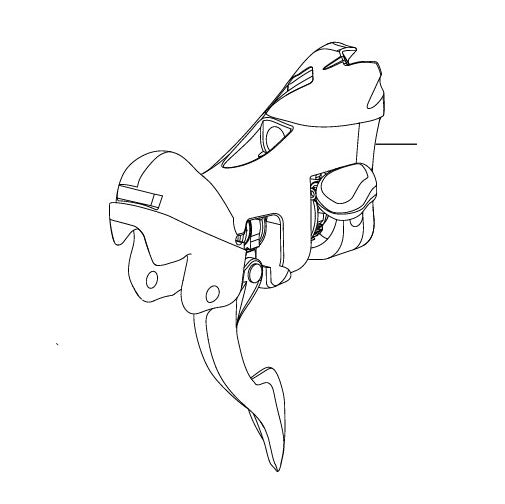 LINKS INDEXEERBLOK CAMPAGNOLO SUPER RECORD ULTRA-SHIFT 12V 2019