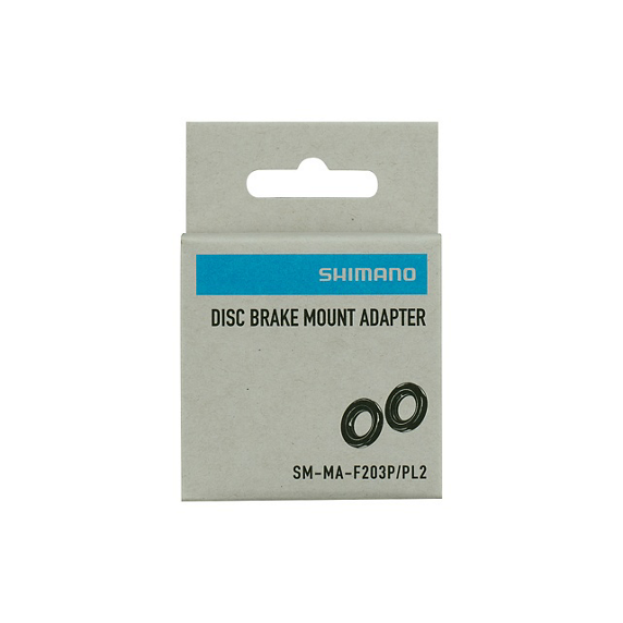 SHIMANO 200/203 mm remklauwadapter voor/achter SM-MA-F203P/PL2