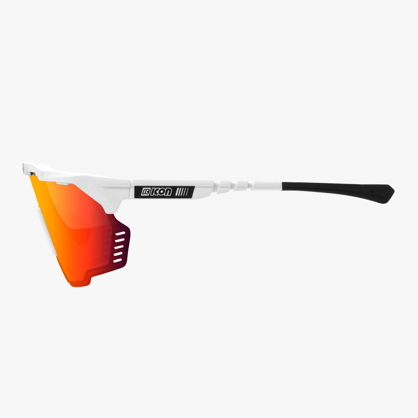 SCICON AEROSHADE KUNKEN Stofbril Wit Multimirror Rood