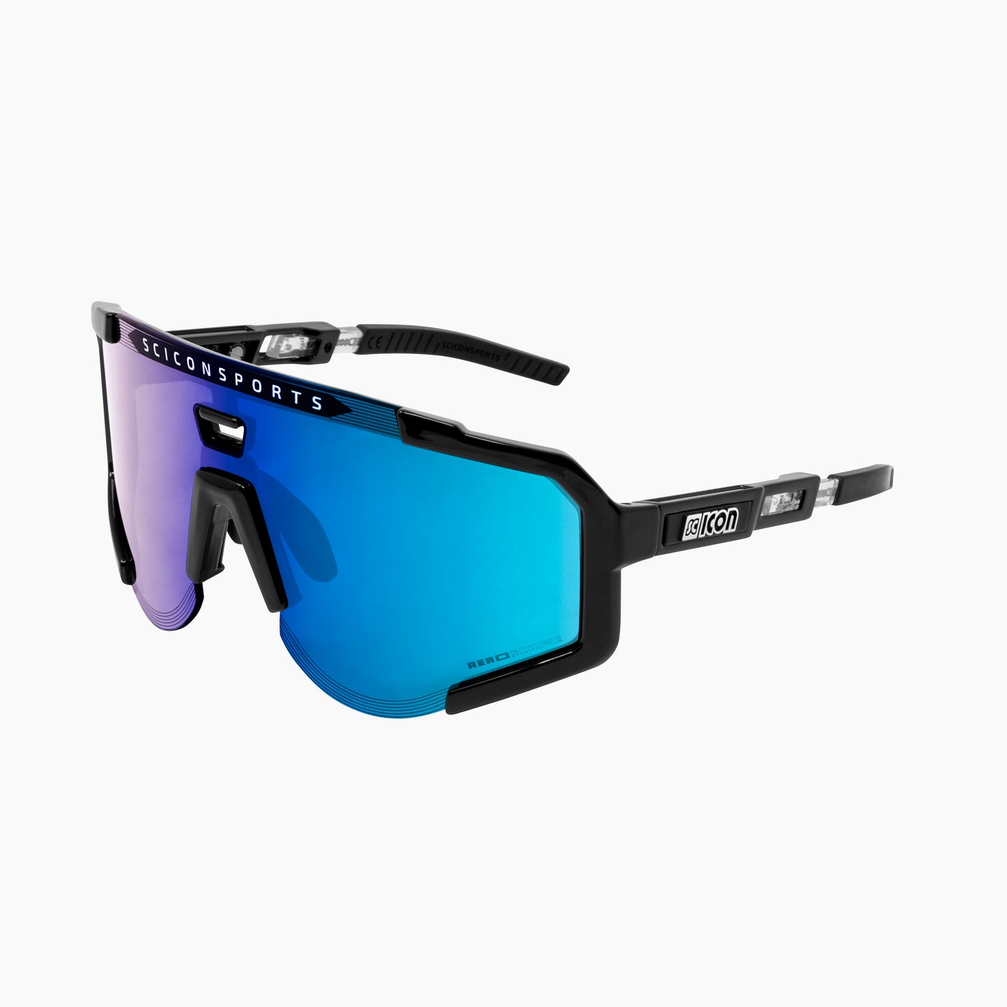 Bril SCICON AEROSCOPE Zwart Multimirror Blauw