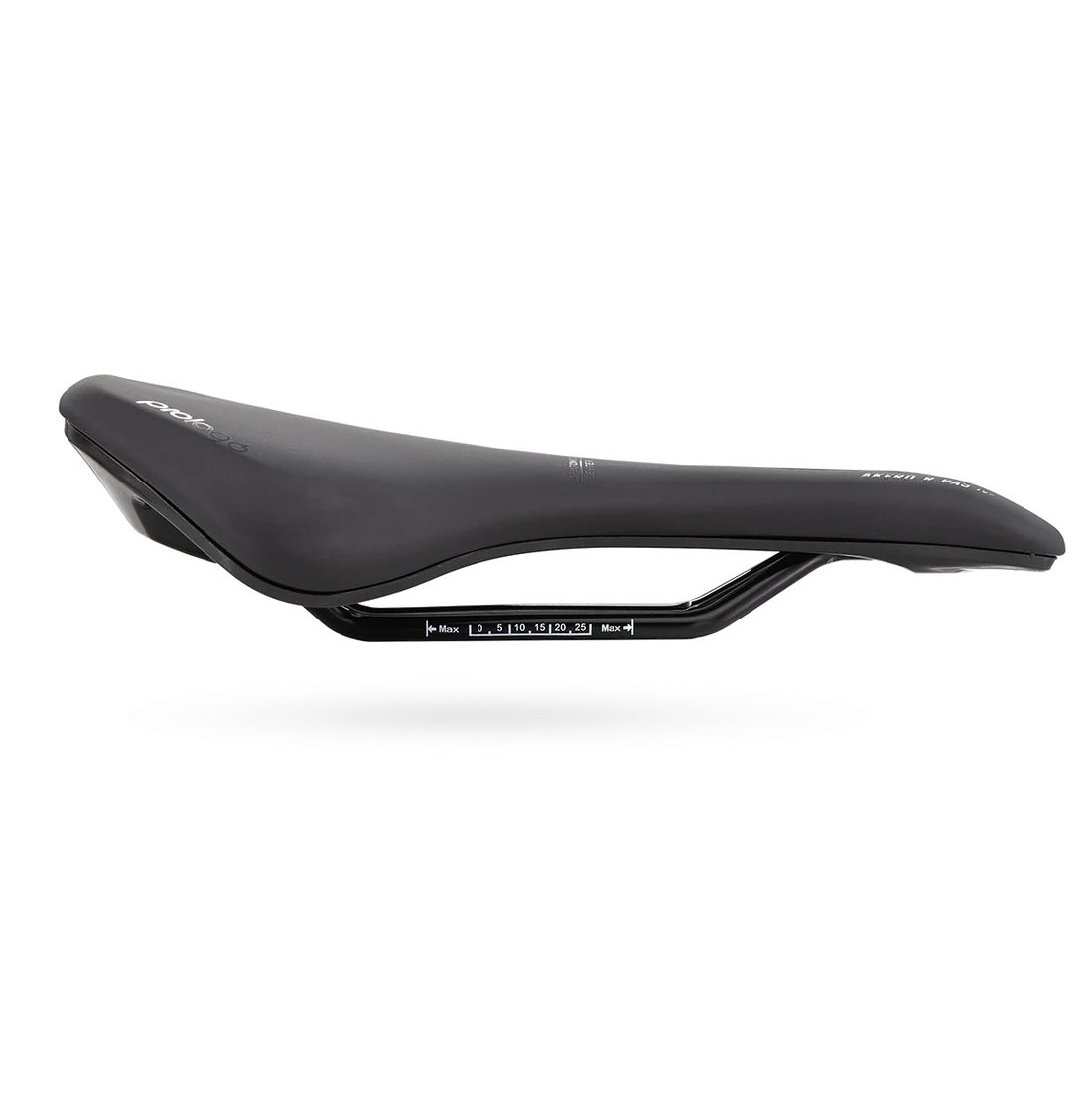 Zadel PROLOGO AKERO R RECYCLED PAS Stalen rails 160mm