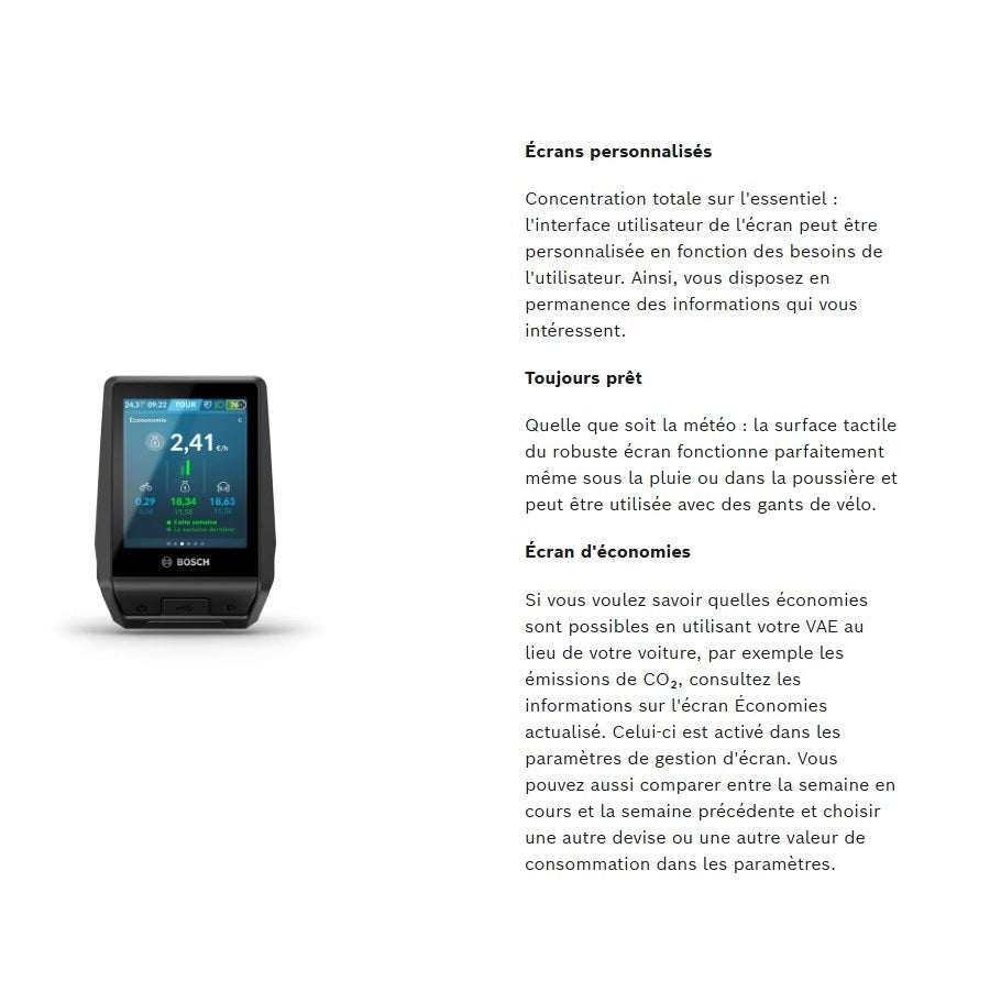 BOSCH NYON scherm