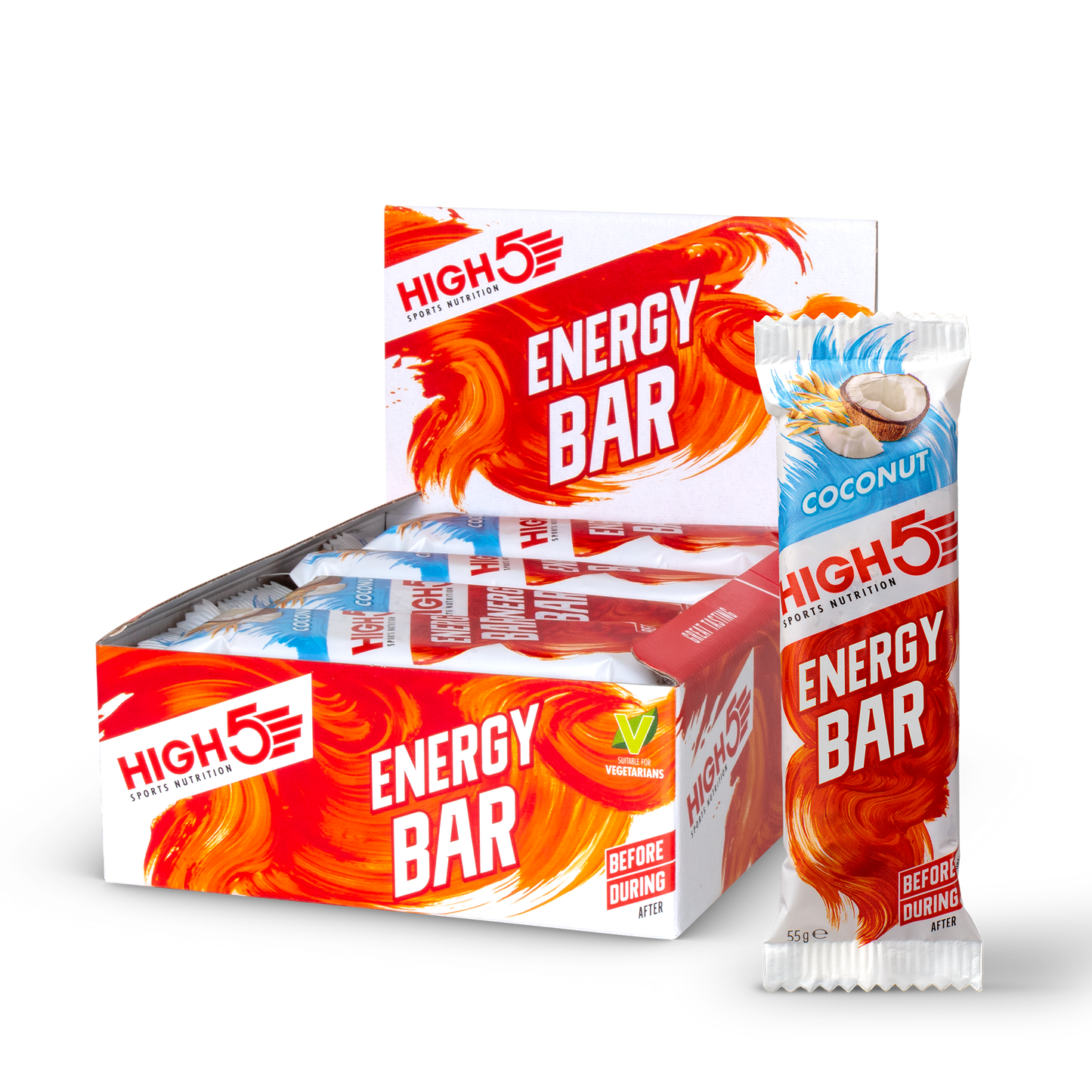 HIGH5 ENERGY BAR (55g) Kokosnoot