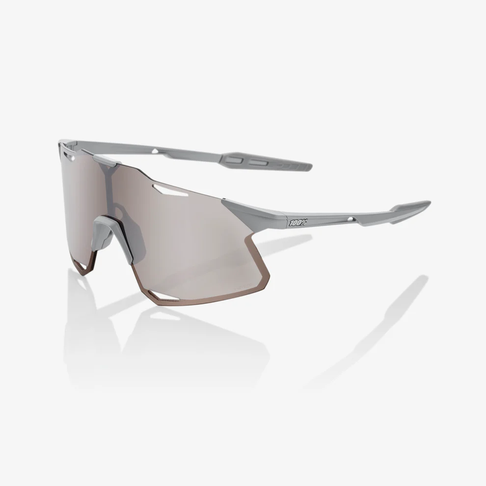 100% HYPERCRAFT Grijze Matte Hiper Spiegelbril