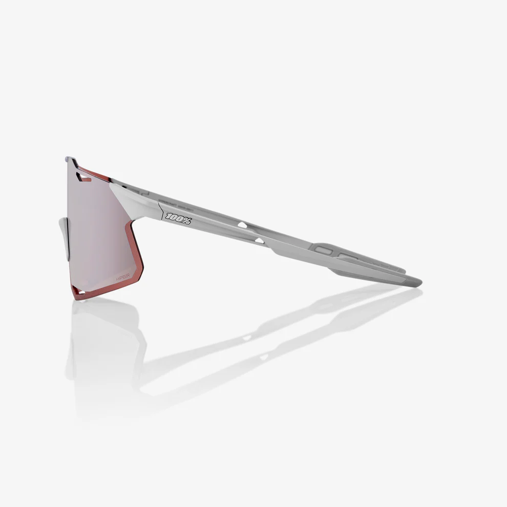 100% HYPERCRAFT Grijze Matte Hiper Spiegelbril