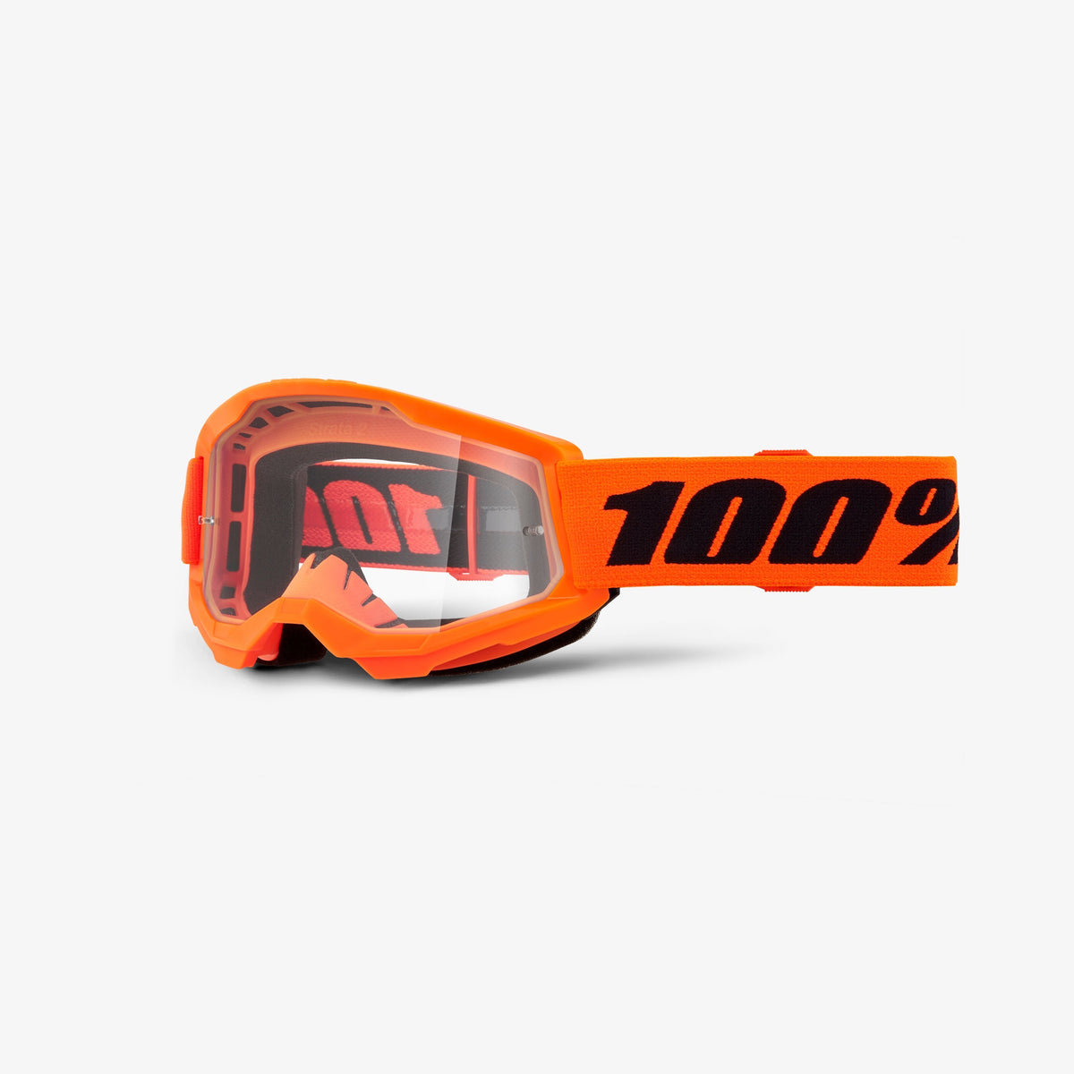 Masque 100% STRATA 2 Junior Orange Écran Clair