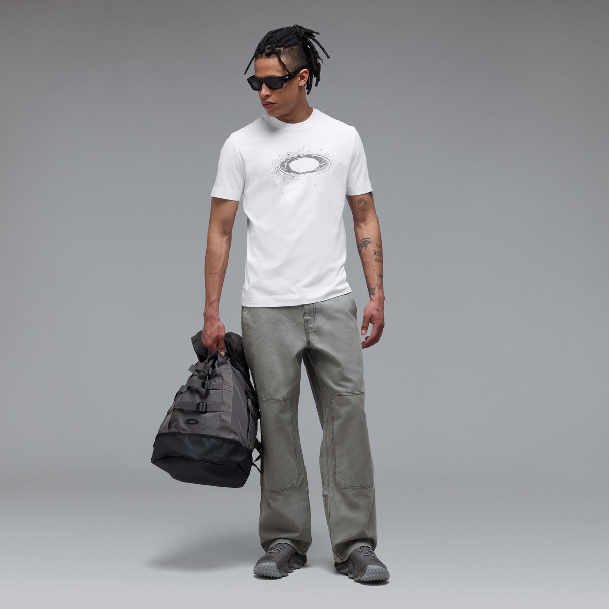 OAKLEY LUNAR ELLIPSE TEE Wit T-shirt