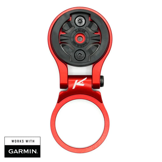 Verstelbare stuurpenbevestiging voor Garmin K-EDGE MTB GPS Rood