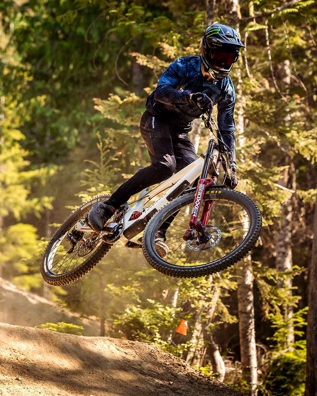 DHARCO GRAVITY DARK ROOM Jersey Lange Mouw Blauw