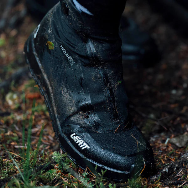 LEATT HYDRADRI 7.0 PLATTE PEDALEN WINTER MTB Schoenen Zwart