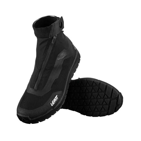 LEATT HYDRADRI 7.0 PLATTE PEDALEN WINTER MTB Schoenen Zwart