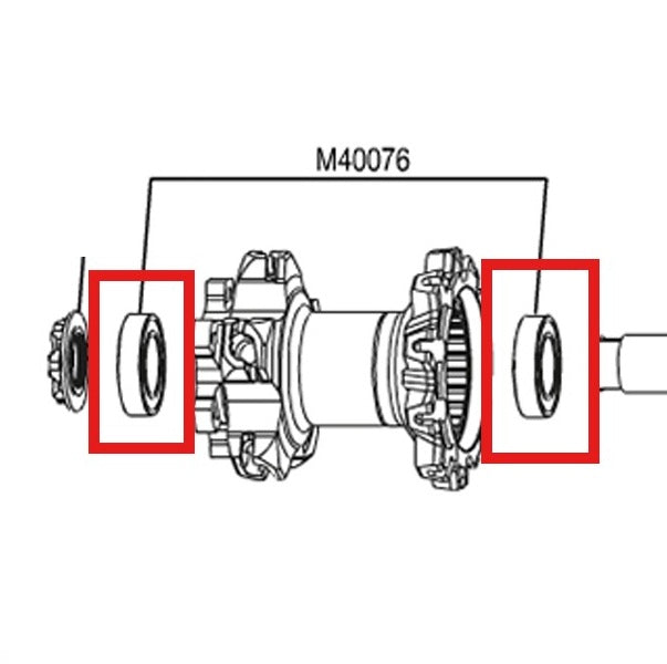 Mavic 6903 voorwiellagers
