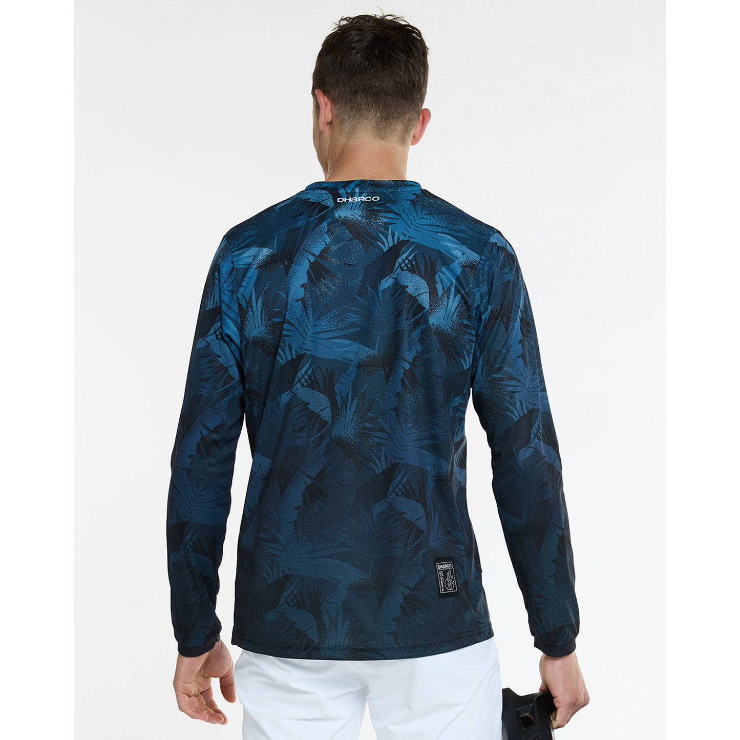 DHARCO GRAVITY DARK ROOM Jersey Lange Mouw Blauw