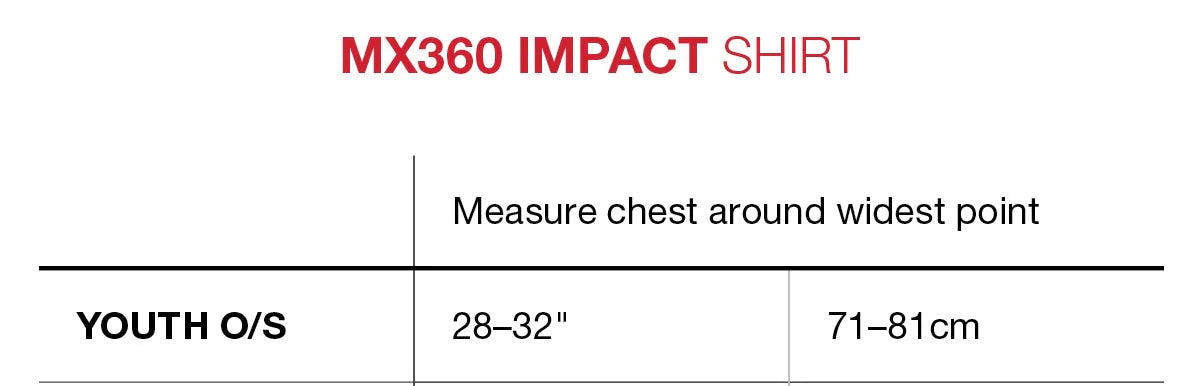 G-FORM MX-360 Kinder Proetcion T-shirt Zwart