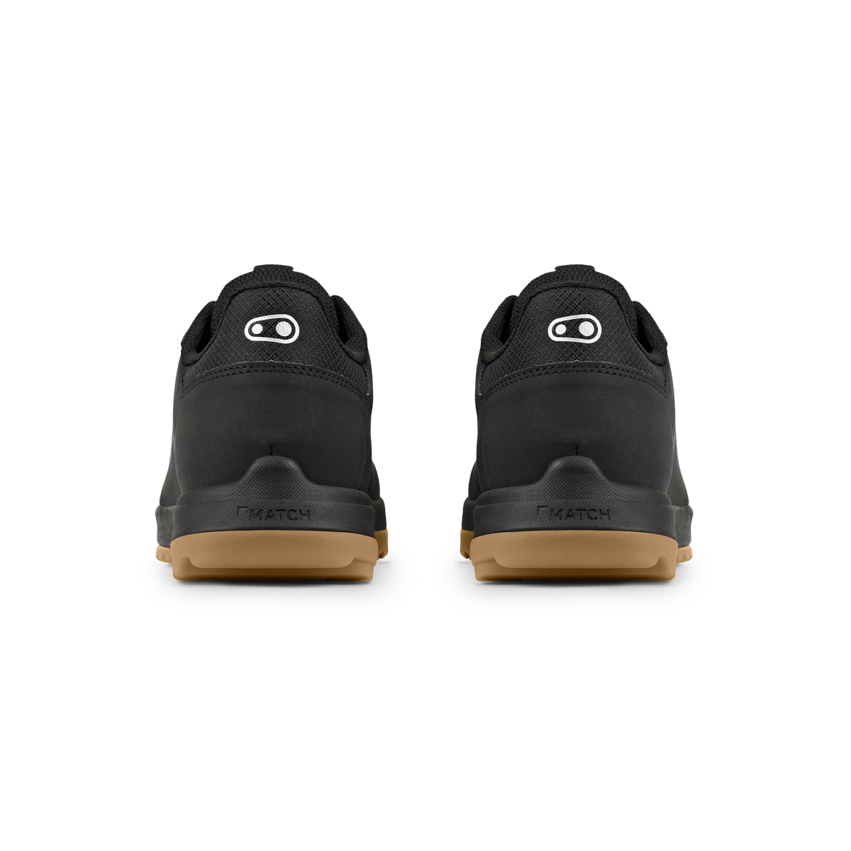 Chaussures VTT CRANKBROTHERS MALLET TRAIL LACE CLIP Noir/Gum — vue arrière