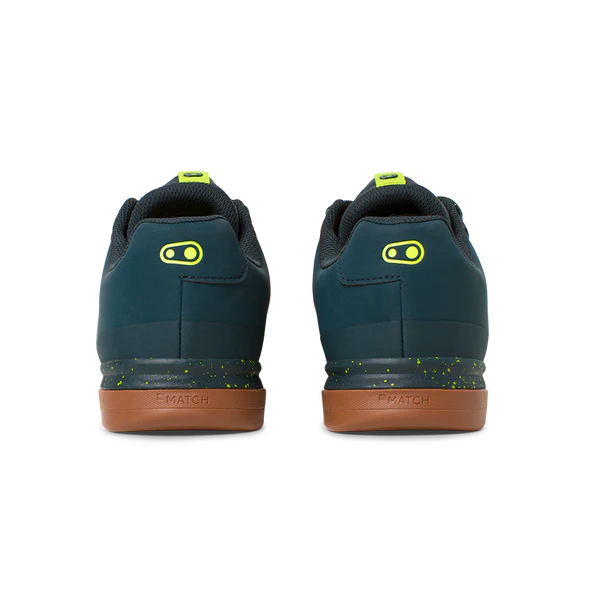 Chaussures VTT CRANKBROTHERS MALLET LACE CLIP-IN Petrol/Jaune