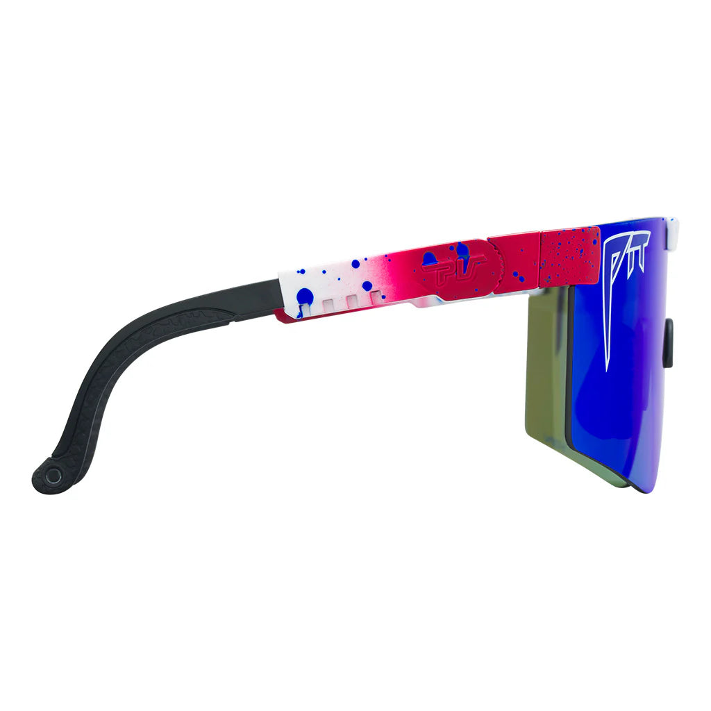 Lunettes PIT VIPER THE FIRECRACKER ORIGINAL 2.0 NARROW HDPV Polarisée Bleu