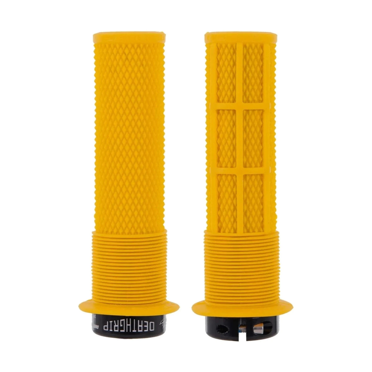 Grips DMR DEATHGRIP Flange Medium Lock-on Geel